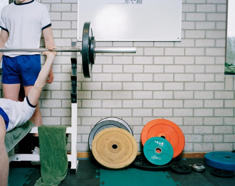 Kai Wiechmann Photography Marines reportage weight lifting training sports