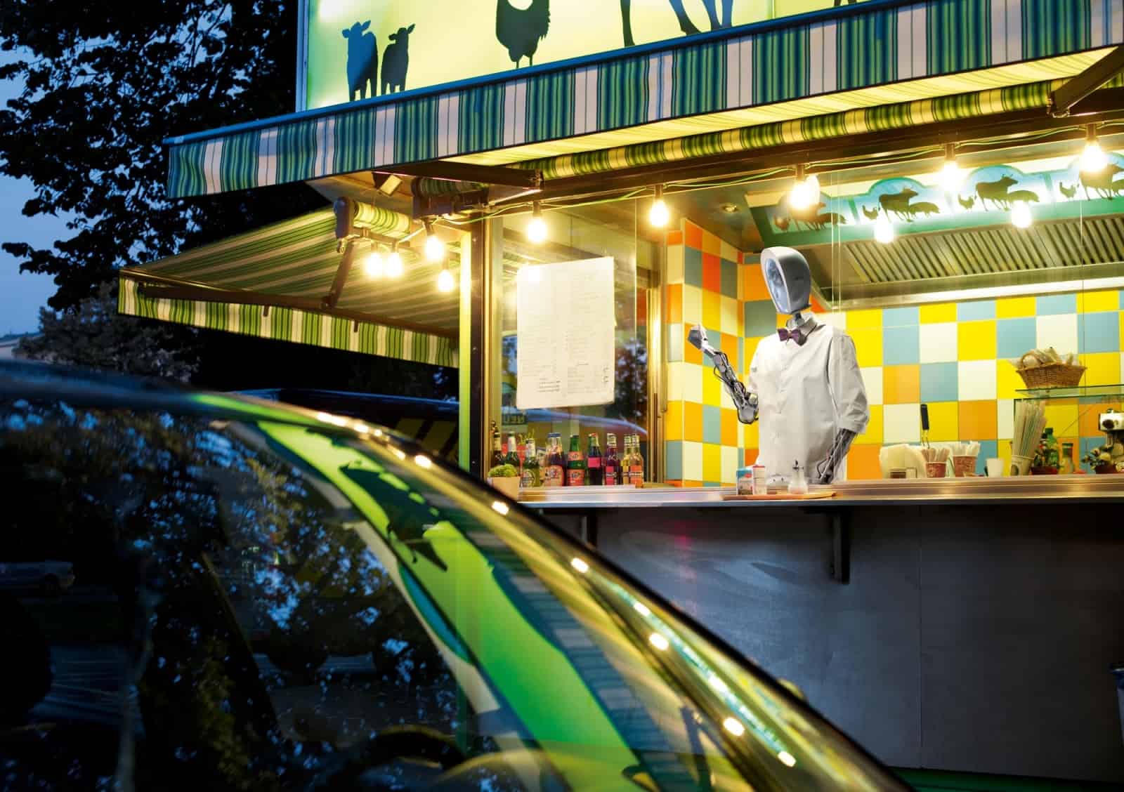 Kai Wiechmann Photography Robot retail Shop Fast Food