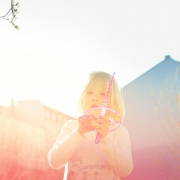 Kai Wiechmann Photography colourful playground girl portrait