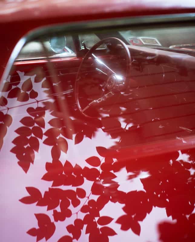 Kai Wiechmann Photography cars leaves colour red