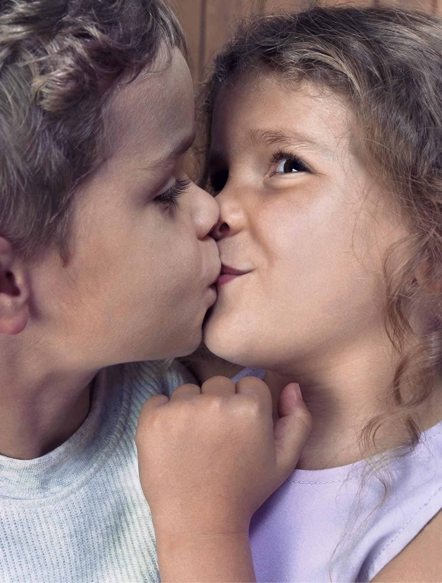 Kai Wiechmann Photography Nivea Campaign kissing portrait